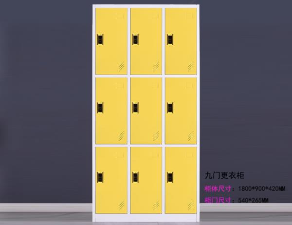 黄色桑拿感应更衣柜 黄色桑拿感应更衣柜