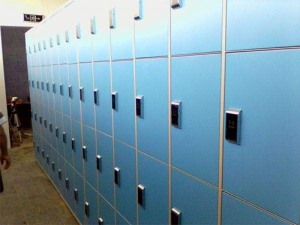 桑拿感应更衣柜